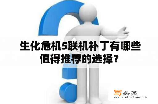  生化危机5联机补丁有哪些值得推荐的选择？