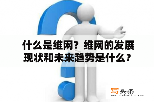  什么是维网？维网的发展现状和未来趋势是什么？