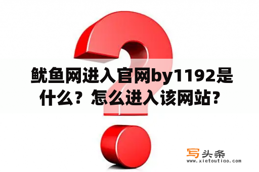  鱿鱼网进入官网by1192是什么？怎么进入该网站？