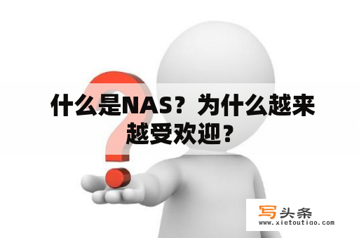  什么是NAS？为什么越来越受欢迎？