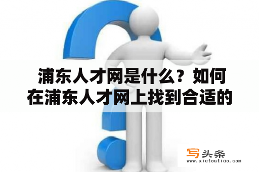  浦东人才网是什么？如何在浦东人才网上找到合适的职位?