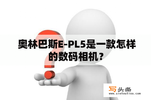  奥林巴斯E-PL5是一款怎样的数码相机？