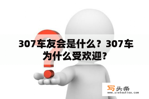  307车友会是什么？307车为什么受欢迎？