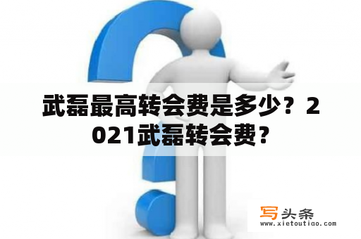 武磊最高转会费是多少？2021武磊转会费？