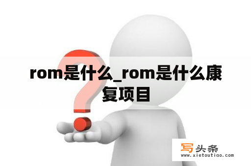 rom是什么_rom是什么康复项目