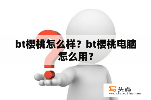 bt樱桃怎么样？bt樱桃电脑怎么用？