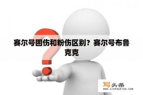 赛尔号固伤和粉伤区别？赛尔号布鲁克克