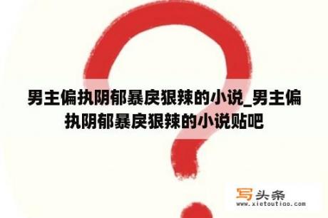 男主偏执阴郁暴戾狠辣的小说_男主偏执阴郁暴戾狠辣的小说贴吧