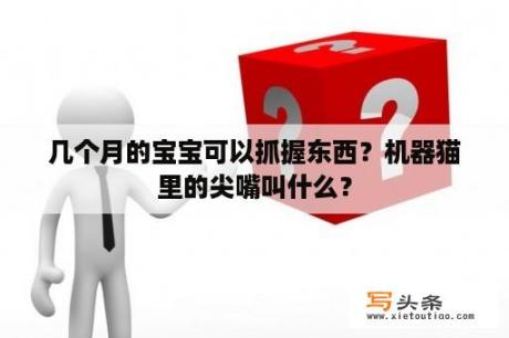 几个月的宝宝可以抓握东西？机器猫里的尖嘴叫什么？