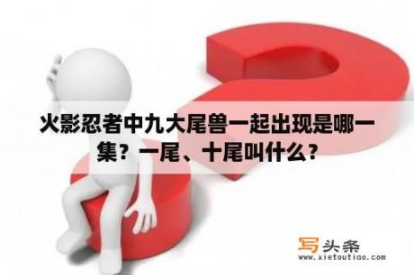 火影忍者中九大尾兽一起出现是哪一集？一尾、十尾叫什么？