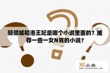 顾倾城和洛王妃是哪个小说里面的？推荐一些一女N男的小说？