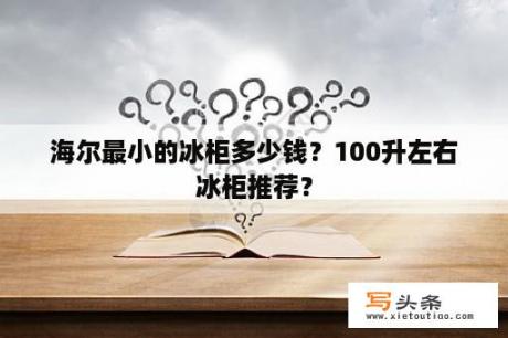 海尔最小的冰柜多少钱？100升左右冰柜推荐？