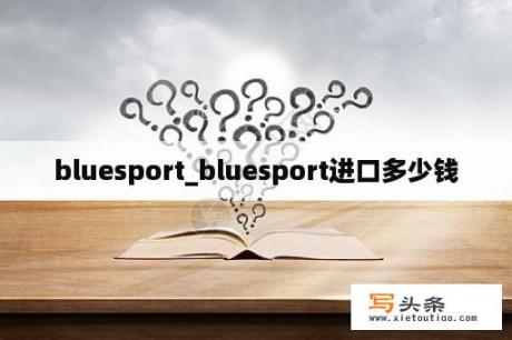 bluesport_bluesport进口多少钱