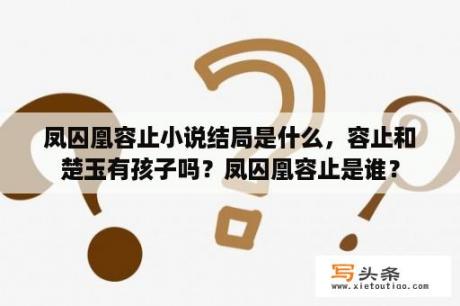 凤囚凰容止小说结局是什么，容止和楚玉有孩子吗？凤囚凰容止是谁？