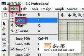 如何更改Proteus原理图中网格显示？proteus7 8破解版下载