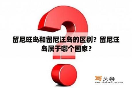 留尼旺岛和留尼汪岛的区别？留尼汪岛属于哪个国家？