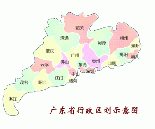 广东省地图像什么动物？广东省版图像什么？