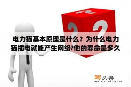 电力猫基本原理是什么？为什么电力猫插电就能产生网络?他的寿命是多久？