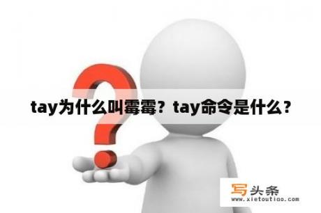 tay为什么叫霉霉？tay命令是什么？