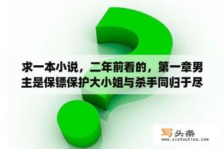 求一本小说，二年前看的，第一章男主是保镖保护大小姐与杀手同归于尽了大小姐却很淡漠另一个保镖又独吞他？