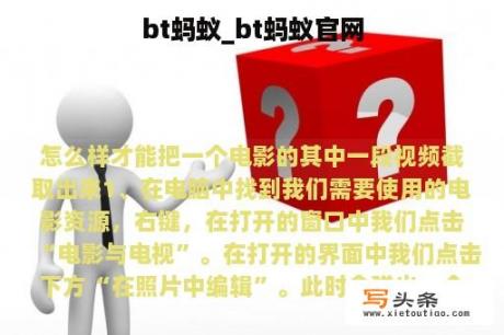 bt蚂蚁_bt蚂蚁官网