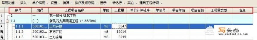 青山.net大禹水利计价软件如何插入项目特征