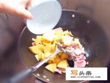 土豆炖瘦肉怎么做