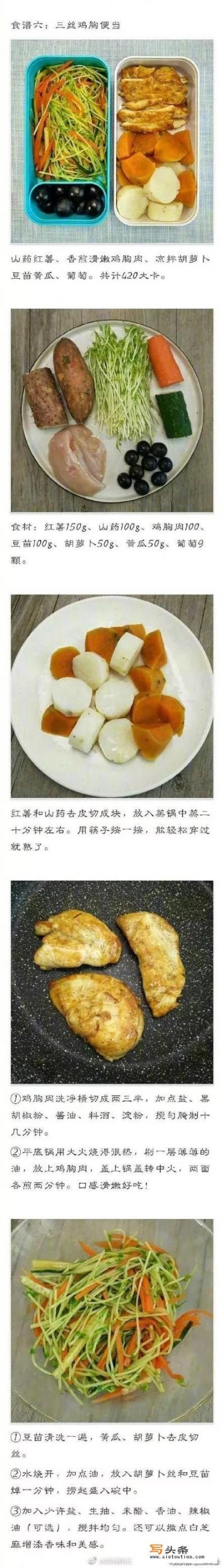 让你推荐一个减肥食谱，你会推荐哪些食物呢