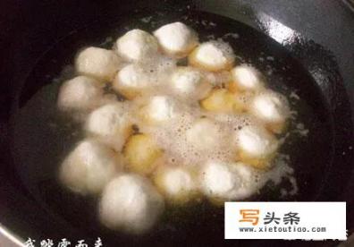 汤圆能油炸吗