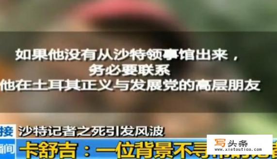 在沙特记者遇害事件中，土耳其、美国、欧盟、俄罗斯都扮演了什么角色？