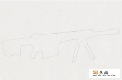 awm狙击枪怎么画？